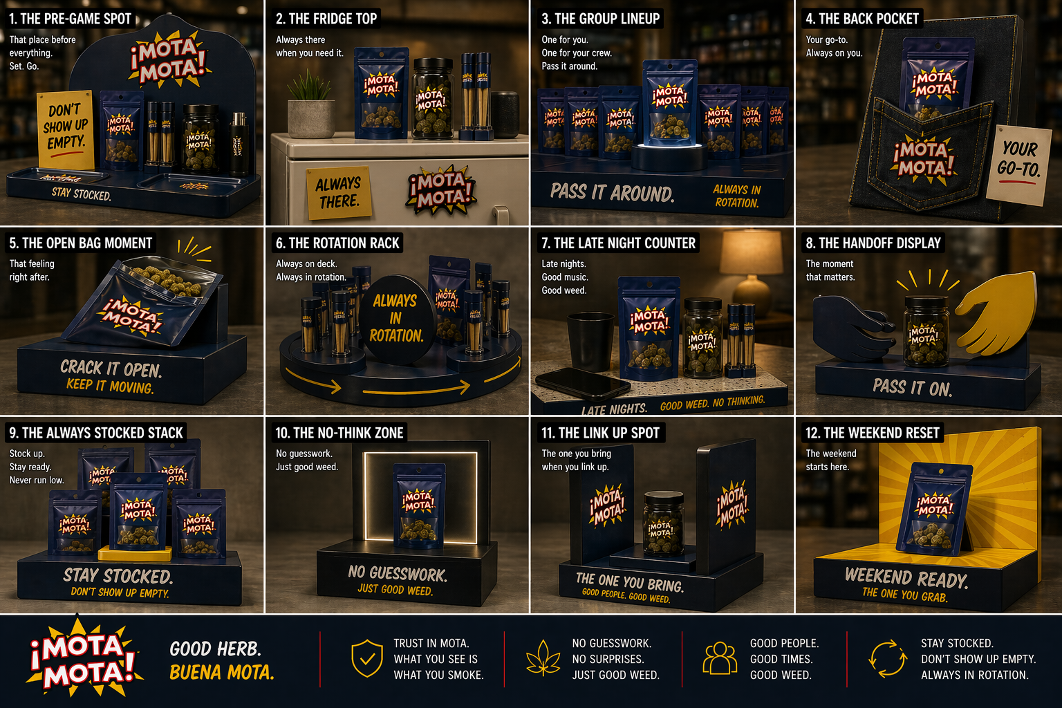 Stay Stocked and Don't Show Up Empty display set