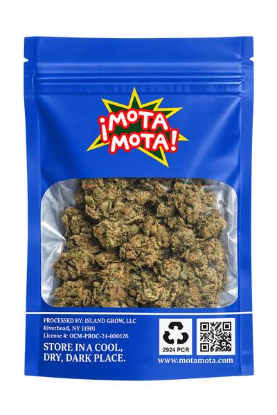 Mota Mota OG Kush flower pouch